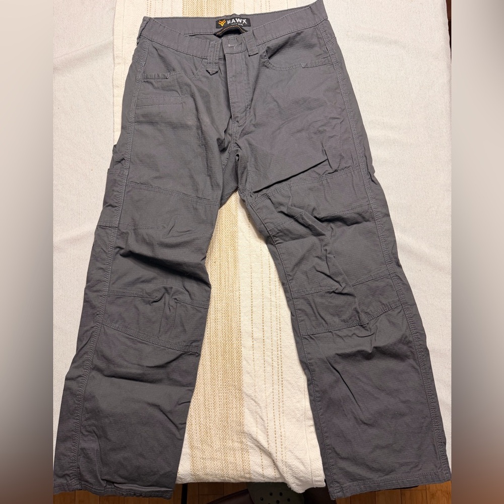 Men's Charcoal Cargo Pants